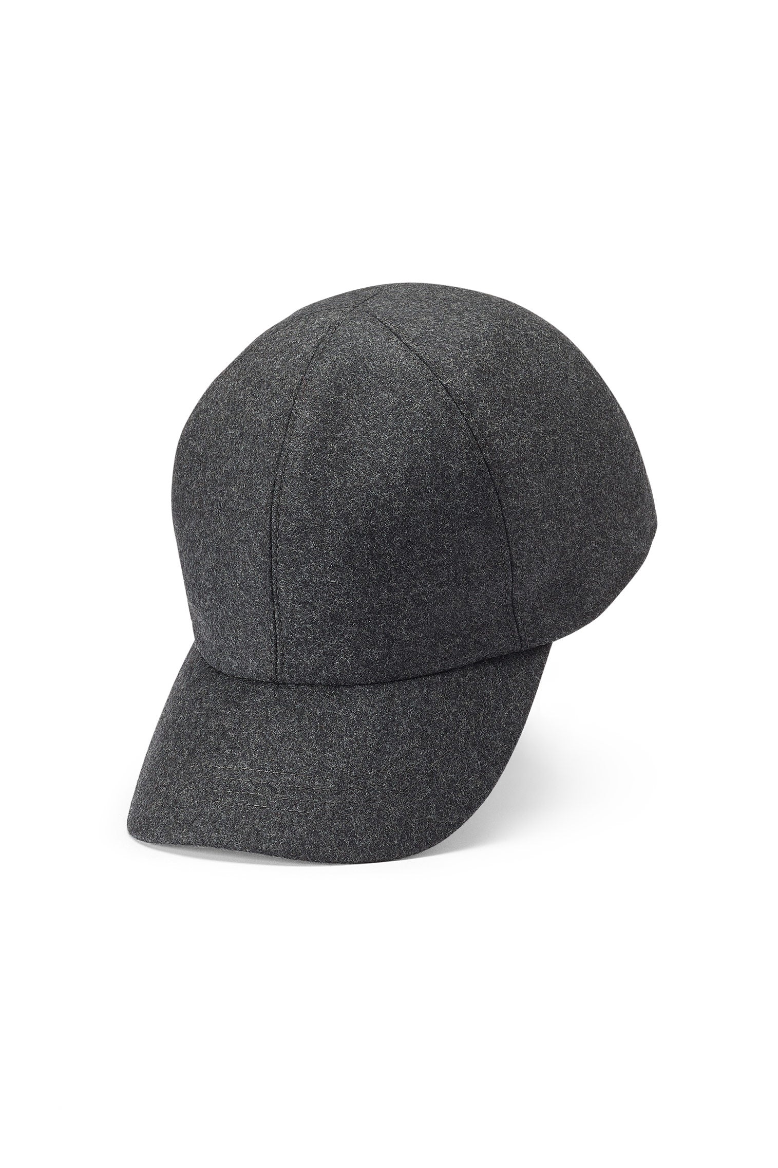 Visby Wool Baseball Cap - Hats for Heart-shaped Face Shapes - Lock & Co. Hatters London UK
