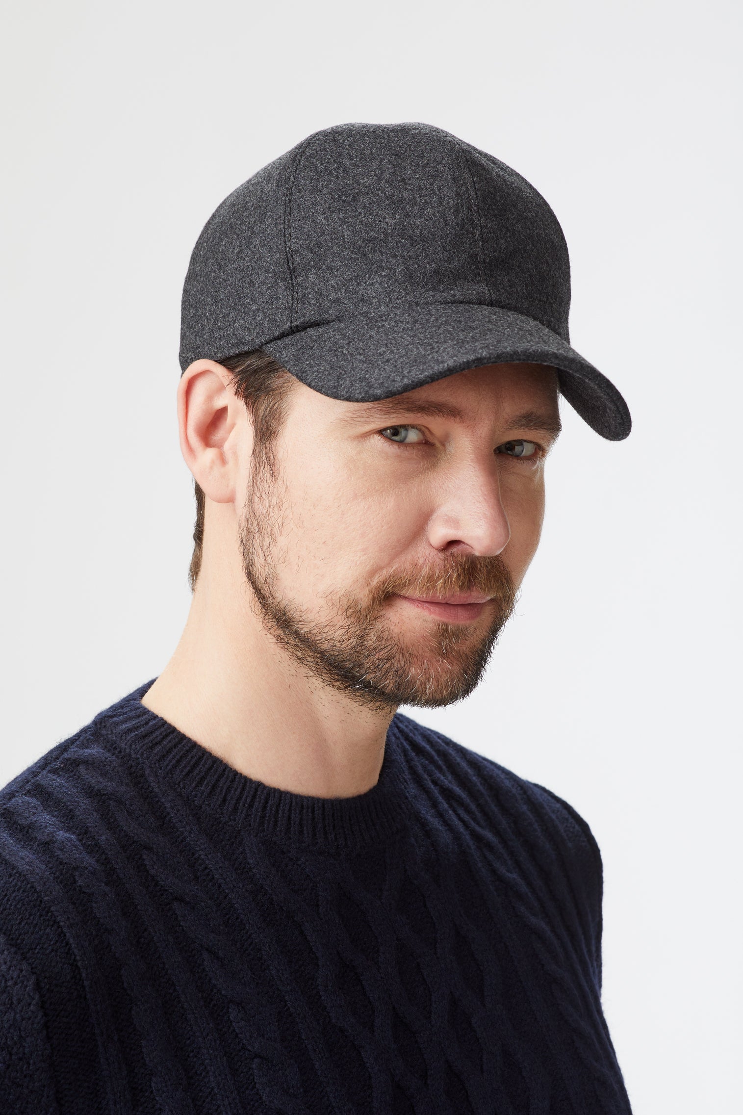 Visby Wool Baseball Cap - Hats for Oval Face Shapes - Lock & Co. Hatters London UK