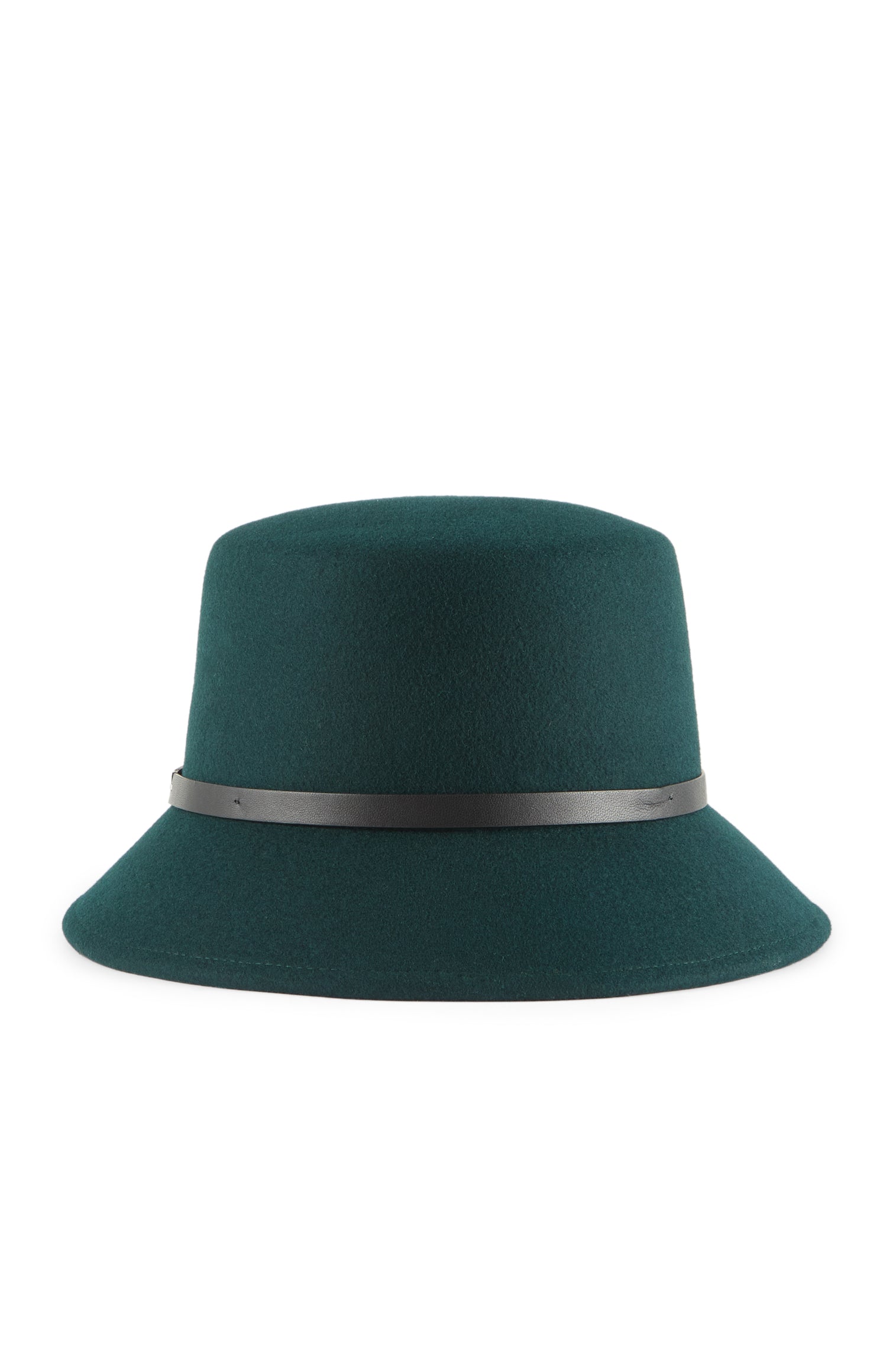 8183 Women Wool Bucket Winter Hats Green - Felt Wool Beanie Beret Hats Byron Wool Bucket Hat in Grey | Women main image 3