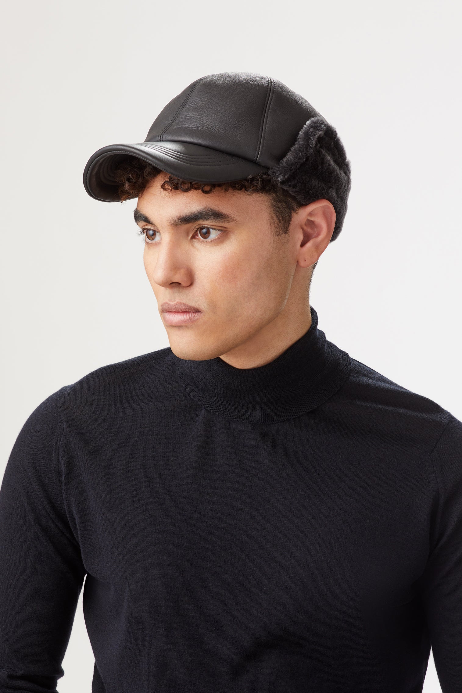 Patent leather baseball cap on sale