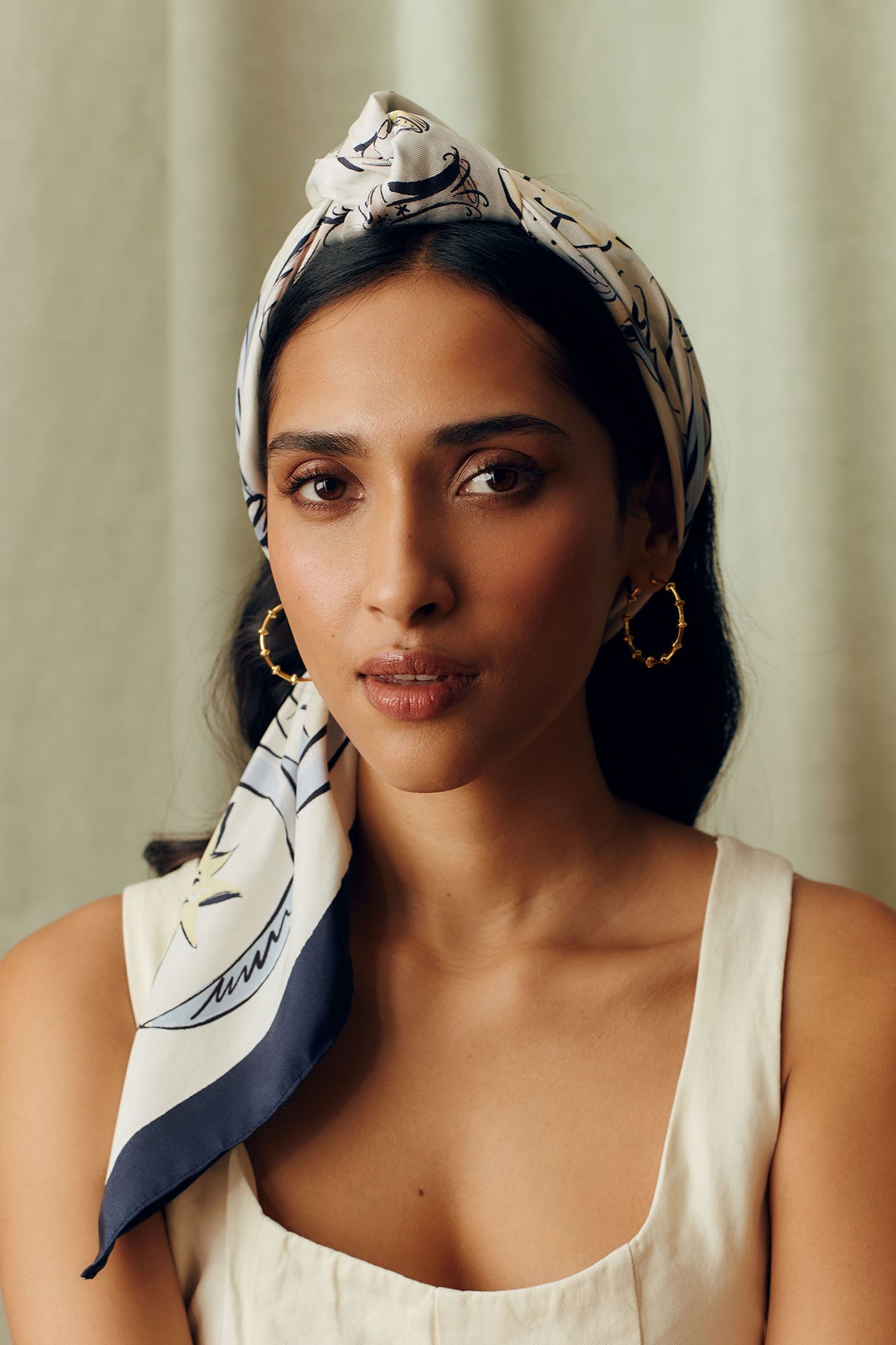 Zodiac Multicolour Silk Scarf - Lock & Co. Hatters London UK
            